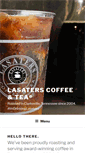 Mobile Screenshot of lasaterscoffee.com